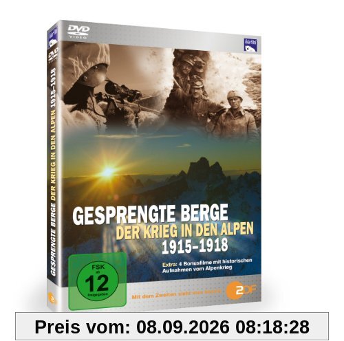 Gesprengte Berge - Der Krieg in den Alpen 1915-1918 (1 DVD)