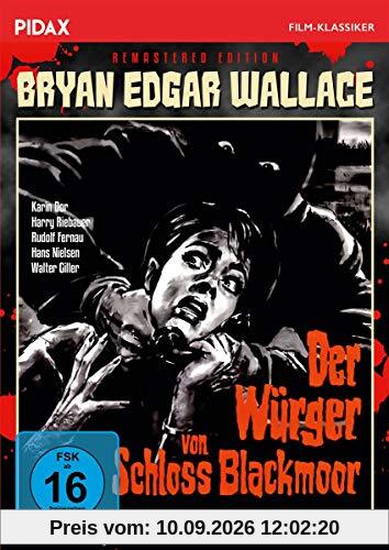 Bryan Edgar Wallace: Der Würger von Schloss Blackmoor - Remastered Edition / Spannender Gruselkrimi mit Starbesetzung + Bonusmaterial, inkl. Hörspielfassung (Pidax Film-Klassiker)