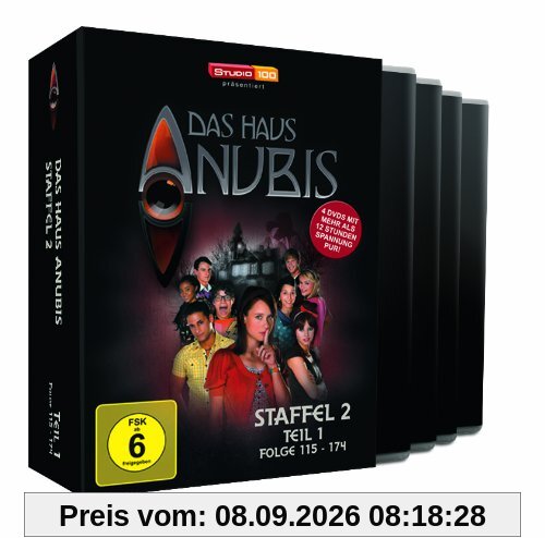 Das Haus ANUBIS - Staffel 2,Teil 1 (Folgen 115-174) [4 DVDs]