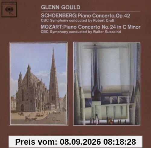 Glenn Gould Jubilee Edition: Mozart: Piano Concerto No. 24 in C Minor, K. 491 & Schoenberg: Piano Concerto, Op. 42