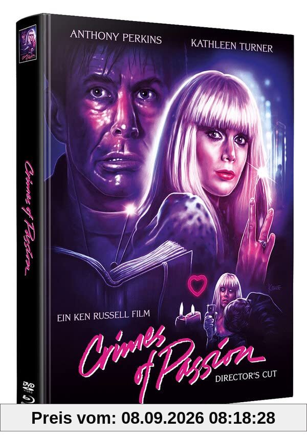 Crimes of Passion - Mediabook wattiert - Limited Edition auf 222 Stück - Director's Cut (+ 2 Bonus-DVD) [Blu-ray]