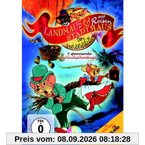 Landmaus und Stadtmaus auf Reisen - Die Ferienedition