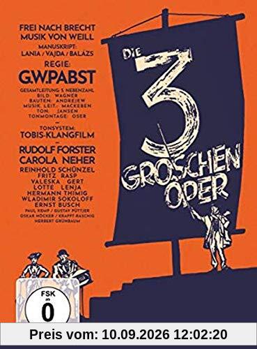 Die 3-Groschen-Oper - Mediabook, restaurierte Fassung (+DVD) [Blu-ray]