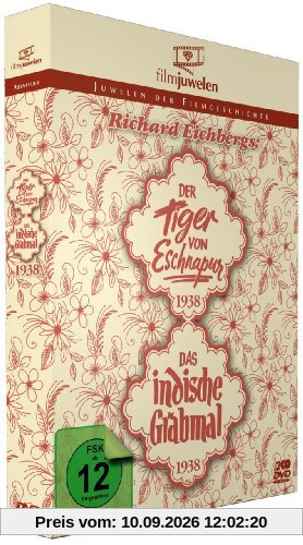 Richard Eichberg: Der Tiger von Eschnapur (1938) / Das indische Grabmal (1938) (Filmjuwelen) [2 DVDs]