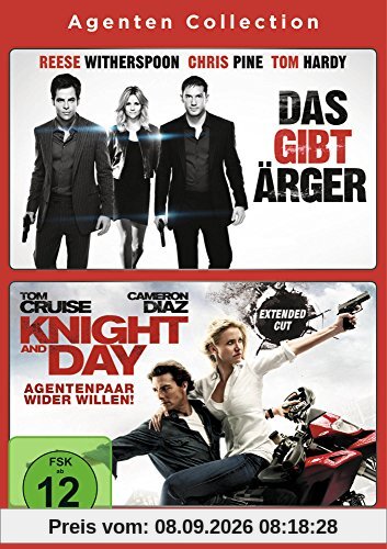 Das gibt Ärger / Knight and Day - Agentenpaar wider Willen [2 DVDs]