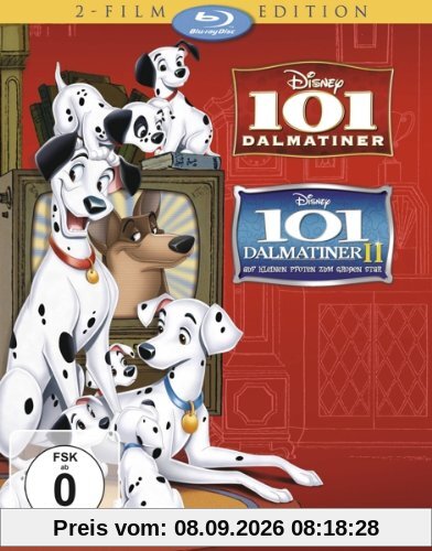101 Dalmatiner / 101 Dalmatiner II: Auf kleinen Pfoten zum großen Star! [Blu-ray]