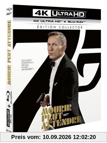 James bond 007 - mourir peut attendre 4k ultra hd [Blu-ray] [FR Import]