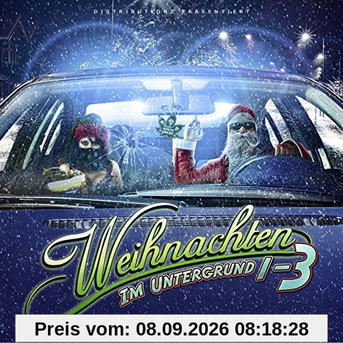 Weihnachten im Untergrund 1-3 (Box-Set inkl. Sticker)