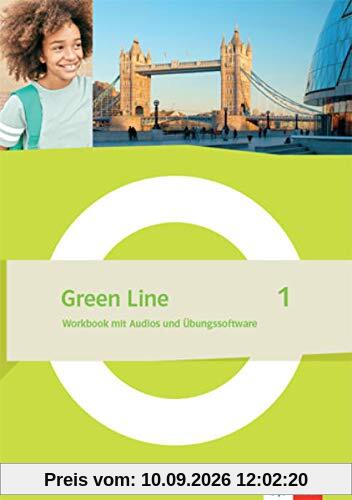 Green Line 1: Workbook mit Mediensammlung und Übungssoftware Klasse 5 (Green Line. Ausgabe ab 2021)