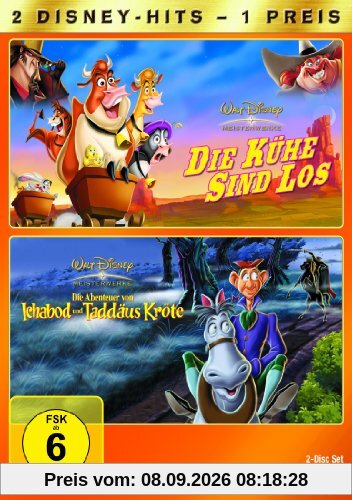 Die Kühe sind los / Die Abenteuer von Ichabod und Taddäus Kröte [2 DVDs]