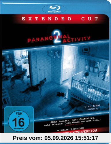 Paranormal Activity 2 (Extended Cut) [Blu-ray]