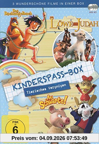 Kinderspaß Box - Ein tierisches Vergnügen [3 DVDs]