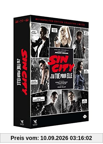 Sin City 2 : J'ai tué pour elle [Édition Collector Limitée Blu-ray 3D + Blu-ray + DVD]