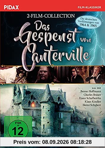 Das Gespenst von Canterville - 2-Film-Collection / Die deutschen Verfilmungen aus den 60igern (Pidax Film-Klassiker)