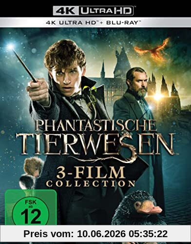 Phantastische Tierwesen 3-Film Collection (3 4K Ultra HD) (+ 3 Blu-ray)