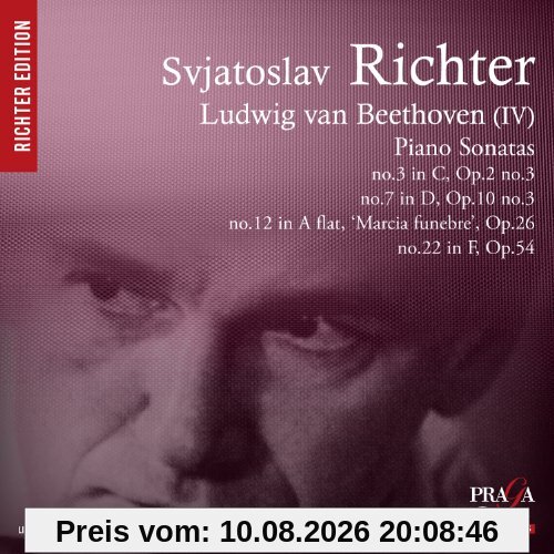 Svjatoslav Richter Klaviersonaten 3/7/12/22