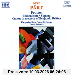 unbekannt Fratres / Festina Lente / Summa
