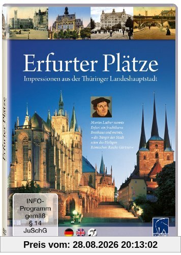 Erfurter Plätze - Impressionen aus der Thüringer Landeshauptstadt (DVD)