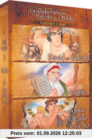 Les Grands héros et récits de la Bible, vol.2 : David et Goliath - Coffret 3 DVD [FR Import]