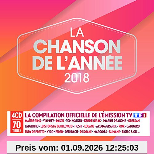 La Chanson de l'Année 2018 (4CD)