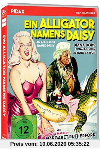 Ein Alligator namens Daisy (An Alligator Named Daisy) / Turbulente Komödie mit Diana Dors und MISS MARPLE (Margaret Rutherford)