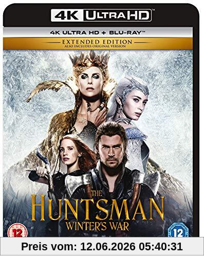 unbekannt The Huntsman, Winter's War [Blu-ray] [2017] Uk-Import, Sprache-Englisch