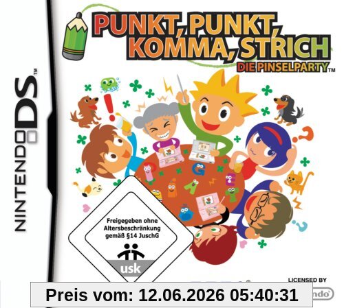 Punkt, Punkt, Komma, Strich - Die Pinselparty