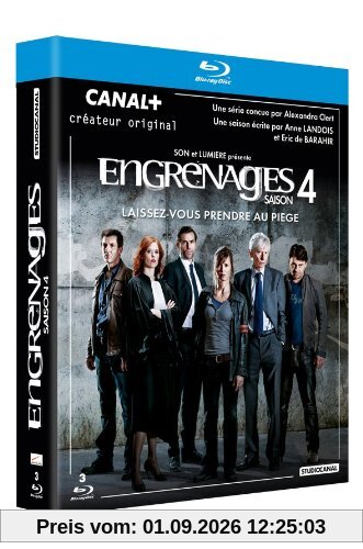 Engrenages saison.4 [Blu-ray] [FR Import]