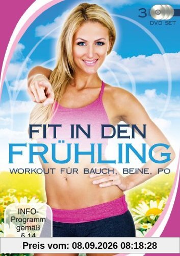Fit in den Frühling - Workout für Bauch, Beine, Po [3 DVDs]