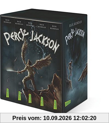 Percy Jackson: Percy-Jackson-Taschenbuchschuber: Alle fünf Bände im Schuber