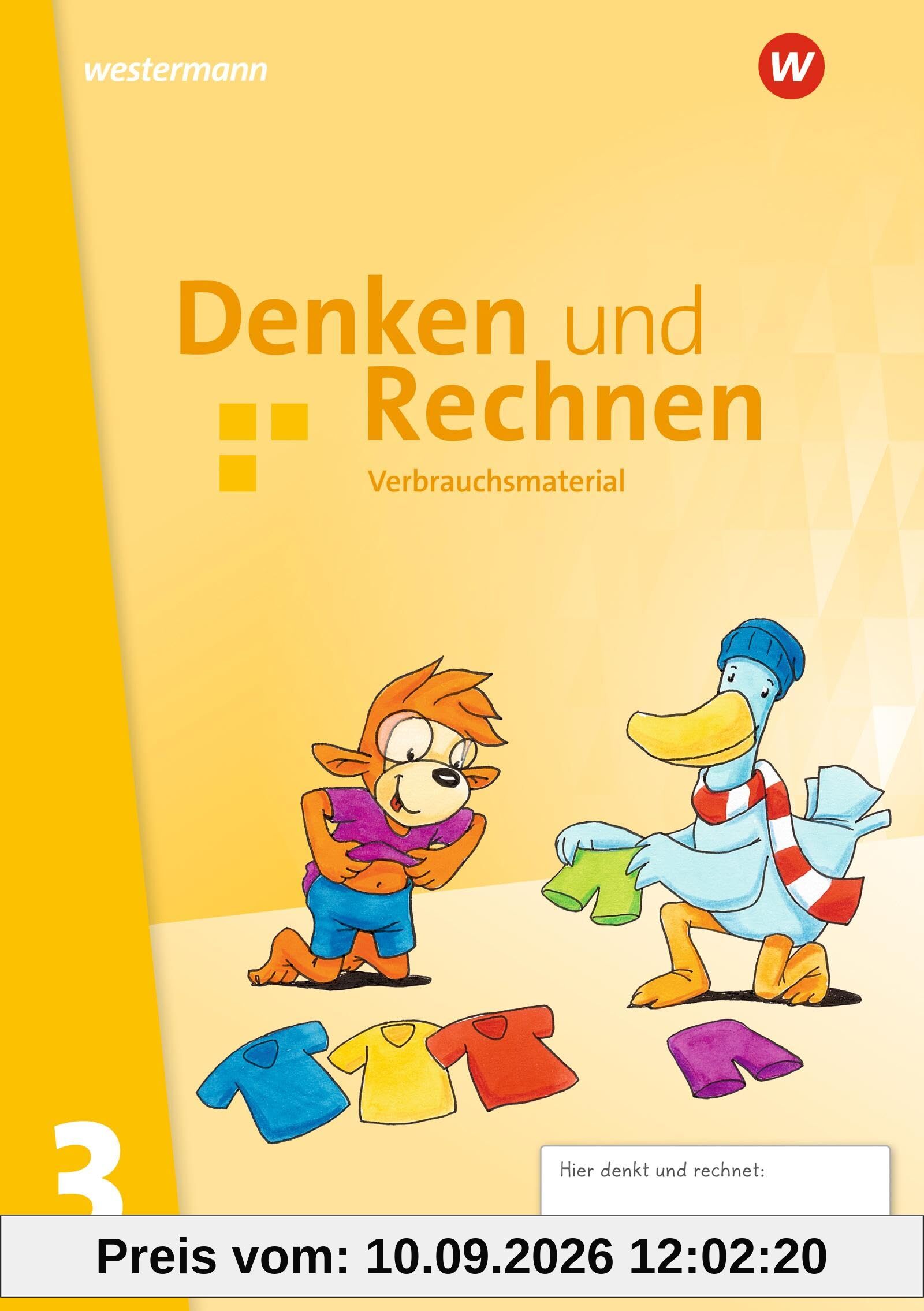 Denken und Rechnen - Allgemeine Ausgabe 2024: Schulbuch 3 Verbrauchversion
