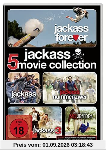 Jackass - 5 Film Collection [5 DVDs]