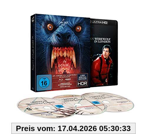 An American Werewolf in London - 3-Disc-Limited Special Edition (+ Blu-ray 2D + Bonus-Blu-ray)