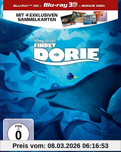Andrew Stanton Findet Dorie (3D+2D) + Bonusdisc [3D Blu-ray]