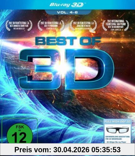 Best of 3D Vol. 4-6 [3D Blu-ray]