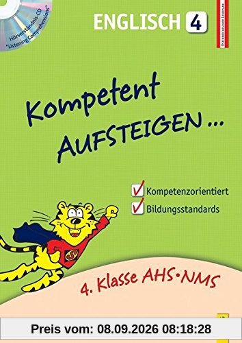 Kompetent Aufsteigen Englisch 4: mit Hörverständnis-CD