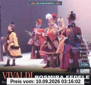 Vivaldi - Rosmira fedele / Pizzolato, Brua, Haller, Elwes, Ensemble Baroque de Nice, Bezzina
