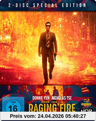 Raging Fire - Steelbook (4K Ultra HD) (+ Blu-ray 2D)