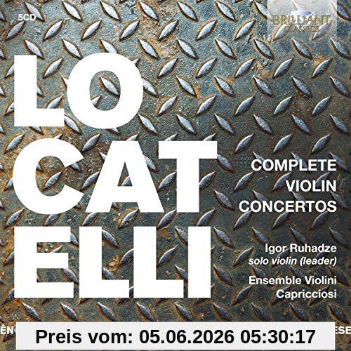Igor Ruhadze Locatelli, Complete Violin Concertos (Qu)