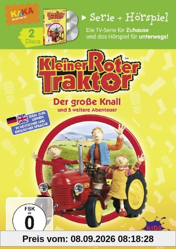 Kleiner roter Traktor 01, Serie + Hörspiel - Der große Knall + 5 weitere Abenteuer (+ Audi