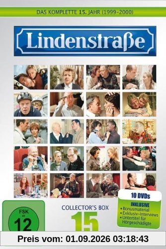 Die Lindenstraße - Das fünfzehnte Jahr (Folgen 729-780) (Collector's Box, 10 DVDs)