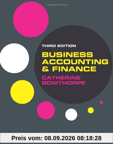 Business Accounting and Finance