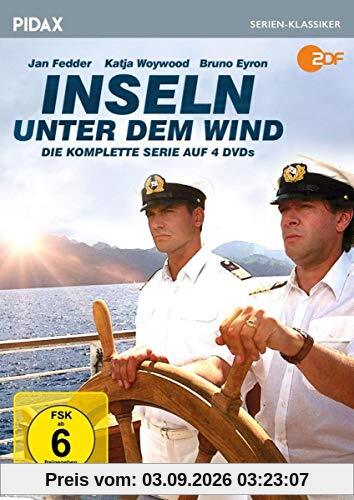 Inseln unter dem Wind / Die komplette Urlaubsserie mit Starbesetzung (Pidax Serien-Klassiker) [4 DVDs]