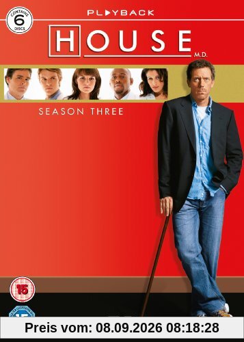 House - Season 3 [6 DVDs] [UK Import]
