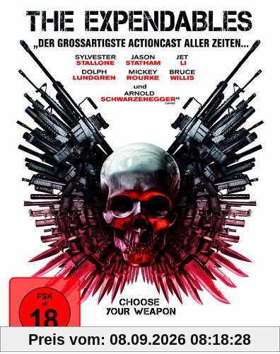 The Expendables (Limited Special Edition, Steelbook) [Blu-ray]