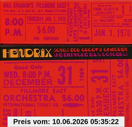 Jimi Hendrix Songs For Groovy Children, The Fillmore East Conce