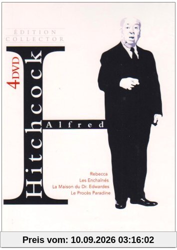 Coffret hitchcock : rebecca ; les enchainés ; la maison du dr edwardes ; procés paradine [FR Import]