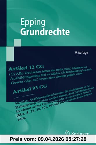 Grundrechte (Springer-Lehrbuch)