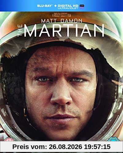 The Martian [Blu-ray + UV Copy] [2015] UK-Import, Sprache-Englisch.