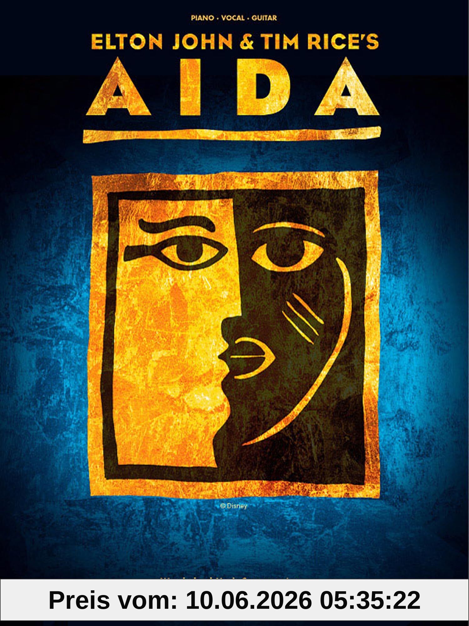Disney Aida Vocal Selection Pvg: Noten für Gesang, Klavier (Gitarre): Vocal Selections